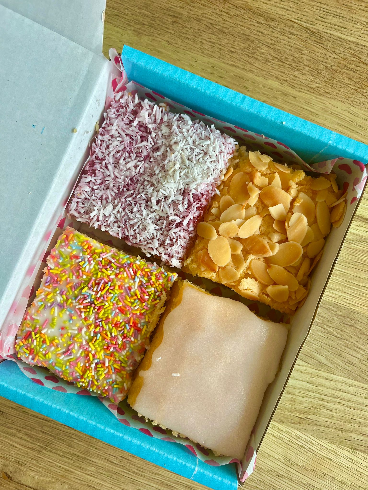 Gluten Free Postal Box Assorted Gluten And Dairy Free Cake Box Cafe gluten-free-postal-box-assorted-gluten-and-dairy-free-cake-box-cafe